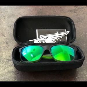 Arnette Slickster Sunglasses Mirror Green